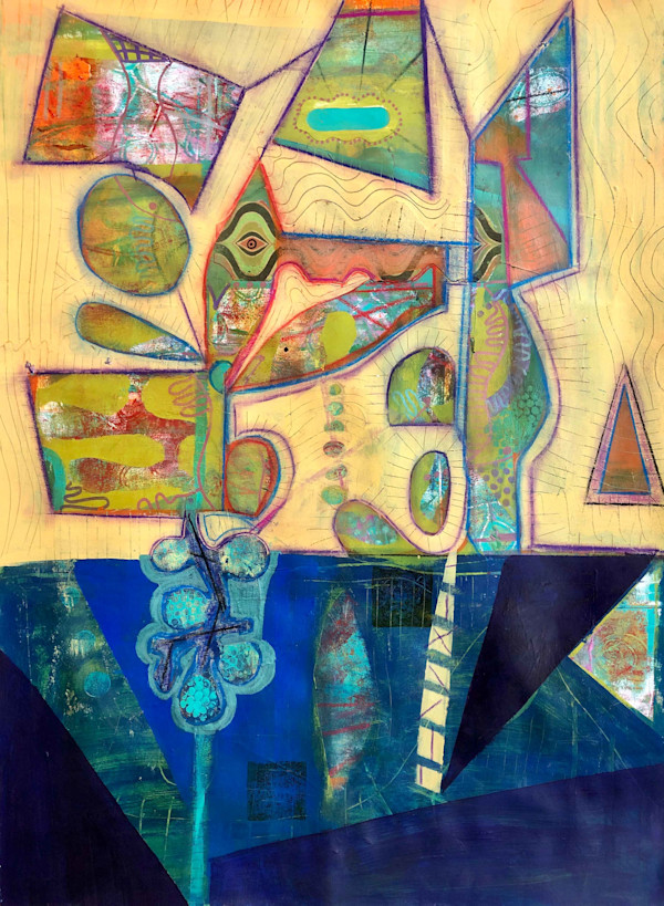 The Loch Ness Monster Eating the Titanic by Julie Anderson Bailey