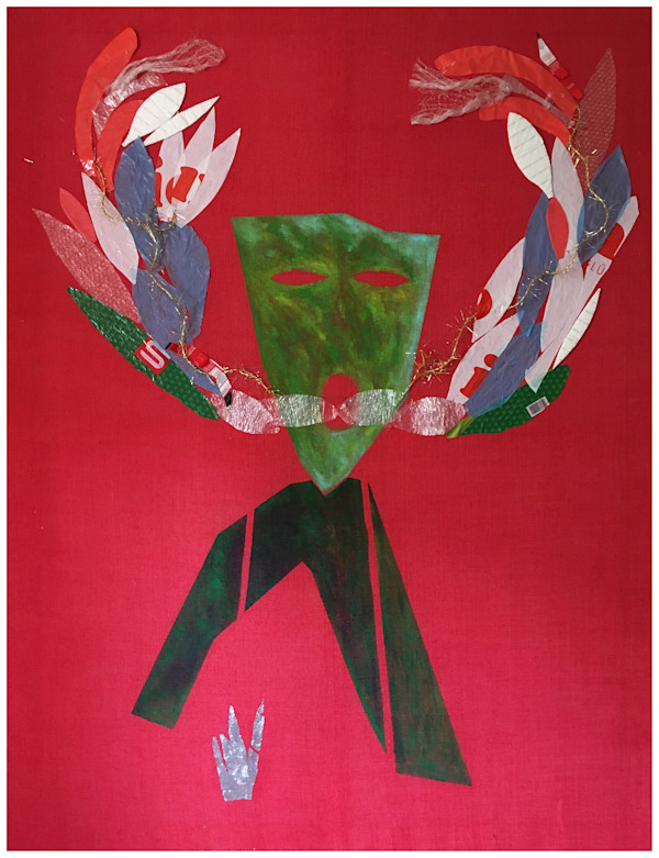 Green man_2 by Lou Liska