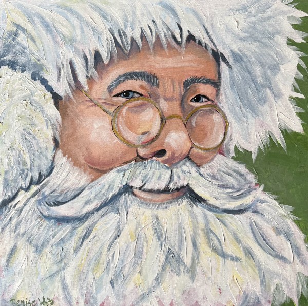Peaceful Santa 2023 by Denise Epperson White