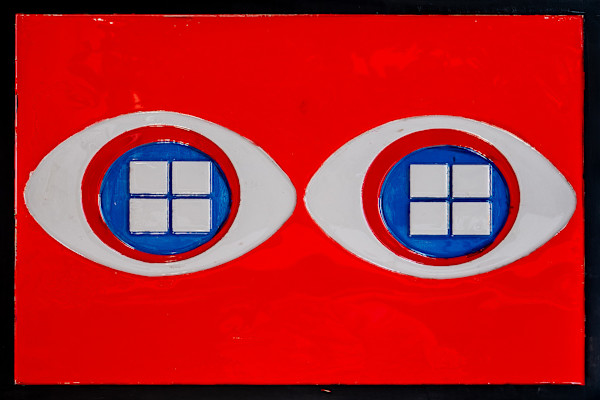 Abstract Eyes by Ritu Raj