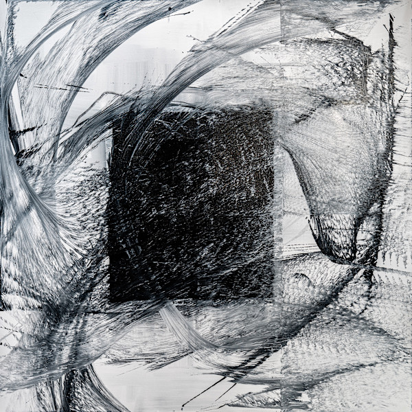 Eating Black Square by Ritu Raj