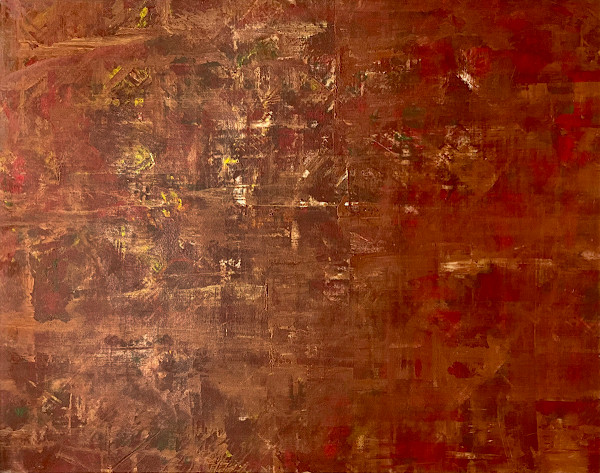 Quilt in Red by Ritu Raj
