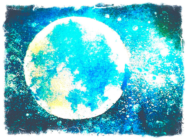 Advaita's Moon by Satya Keyes, Image 1.