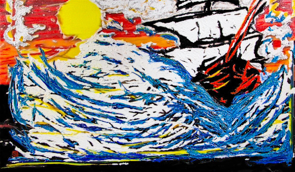 RiceShips by Satya Keyes, Image 1.