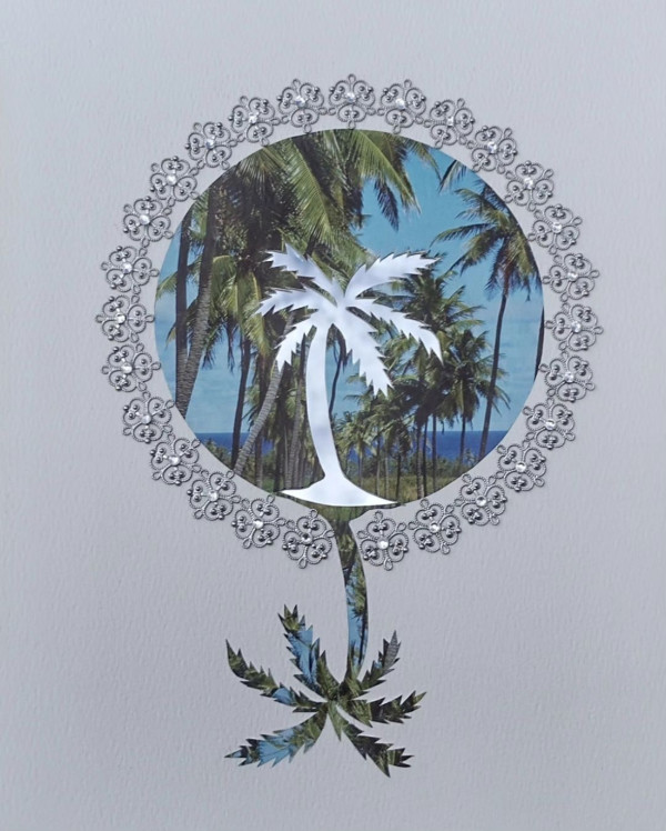 Paradise within (print), 2023 by Gabrielle Moore