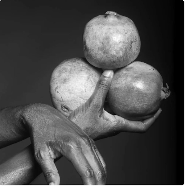 Pomegranates by Ajamu X