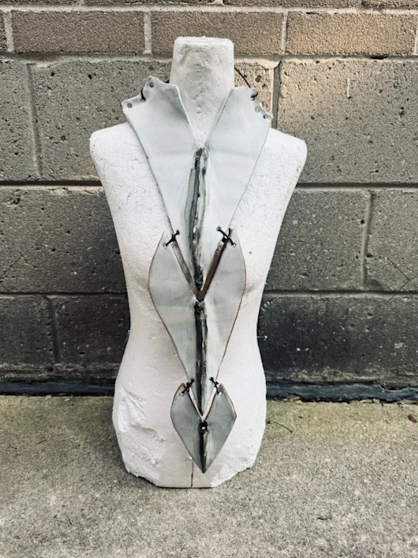FRAGMENT Ceramic Neck Piece by Zoe Stone, Image 1.