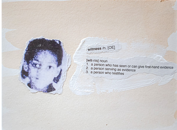 Untitled (Witness) by June Clark