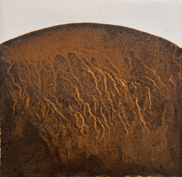 Brown earth drawing, 9 by Julie Brook