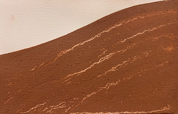 Earth drawing Devonshire earth 7 by Julie Brook