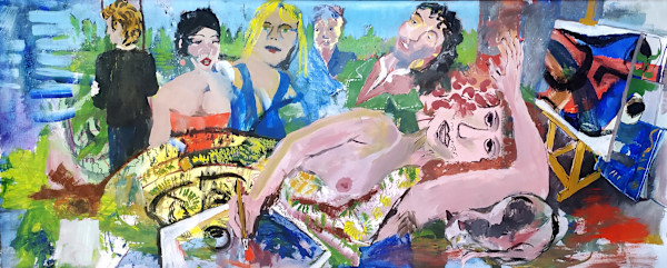 In The Artists' Studio by Richard Lyons