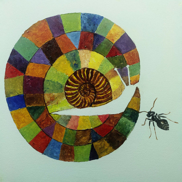 caracole e formiga by Richard Lyons