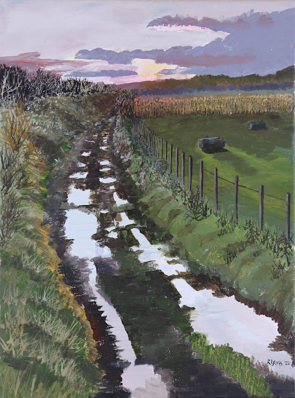 Sunset After Rain by Richard Lyons
