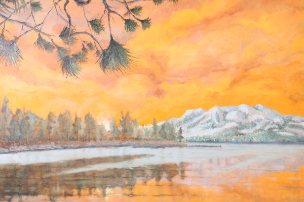 Zephyr Cove Sunrise by James Parker