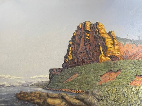 Cave Rock - Dawn by James Parker