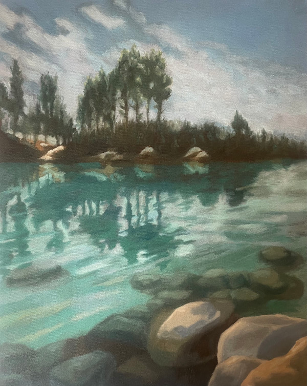 Ramada Point Rocks, Tahoe by James Parker