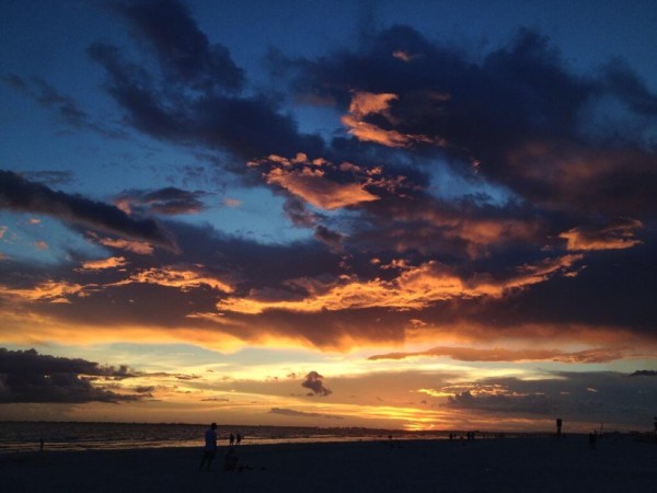 Sunset - Fort Myers Beach, Florida by Andrea Harrison