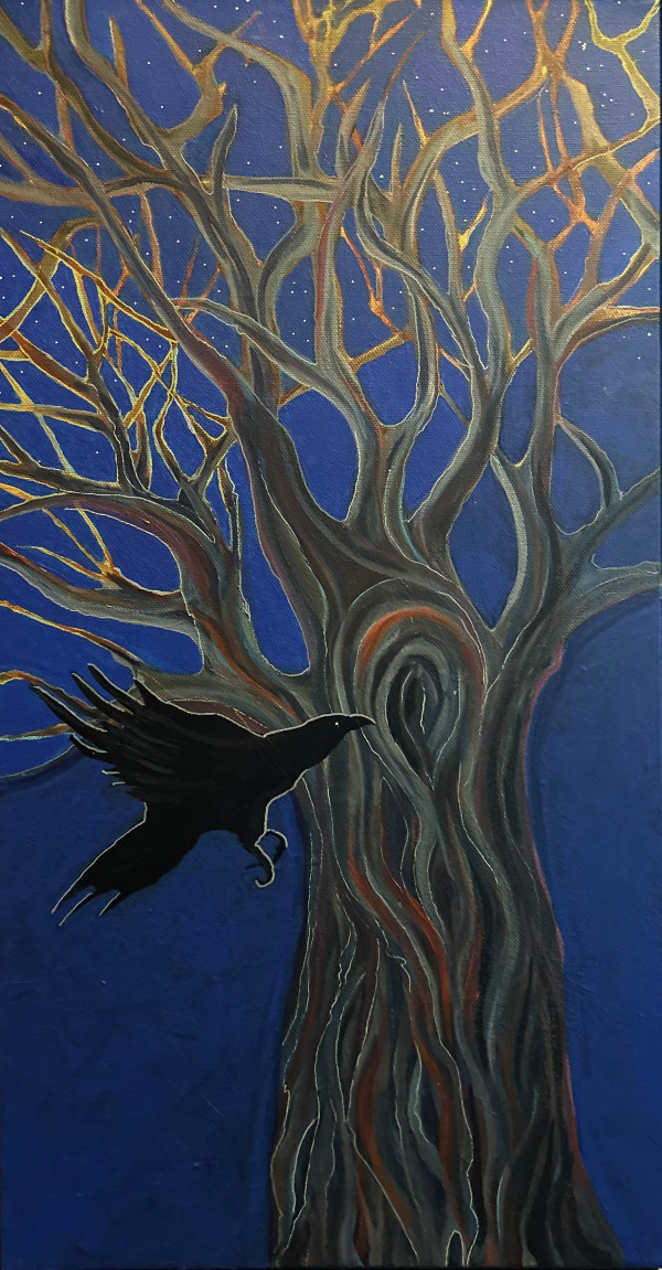 Raven Tree by Valerie Hodgson