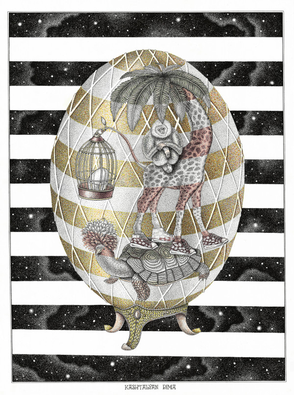 Turtle in the Egg 蛋中之龜 by Dima Kashtalyan, Image 1.