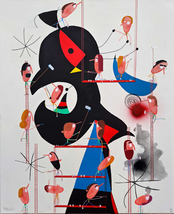 MIRÓ in progress 米羅製作中 by Moisés Yagües