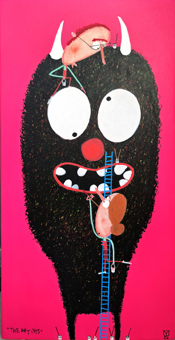 The Artist 藝術家 by Moisés Yagües, Image 1.