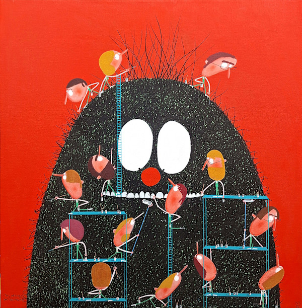 The Artist and The Monster 藝術家與怪獸 by Moisés Yagües, Image 3.