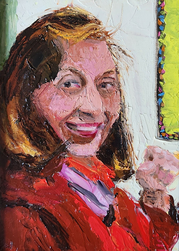 Lady in Red by Pam Jackson