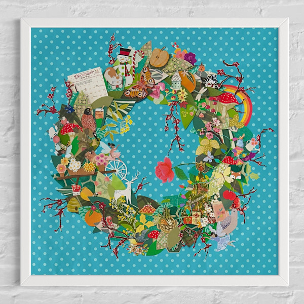 Wreath by Lucie Galvin