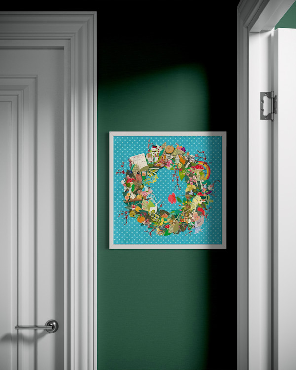 Wreath 2 by Lucie Galvin
