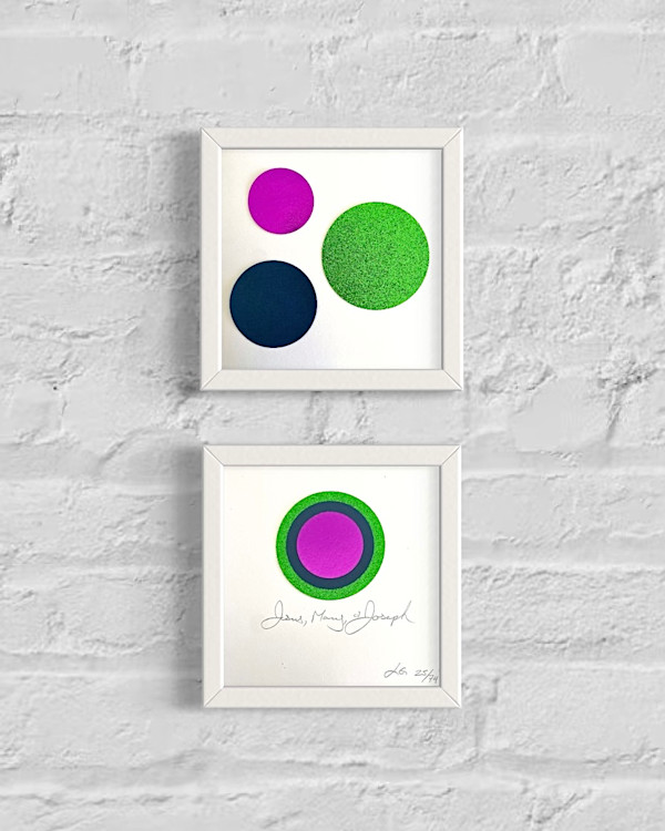 Jesus, Mary and Joseph by Lucie Galvin, Image 3.