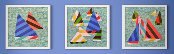 Race Regatta Luff by Lucie Galvin