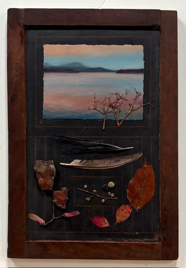 Ashokan with Sunset Color/Place #4 by Christie Scheele