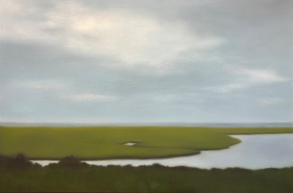 Fort Hill with Radiant Sky by Christie Scheele