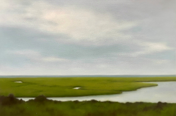 Fort Hill with Radiant Sky by Christie Scheele