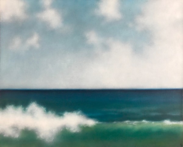 Horizon in Blue/Black by Christie Scheele