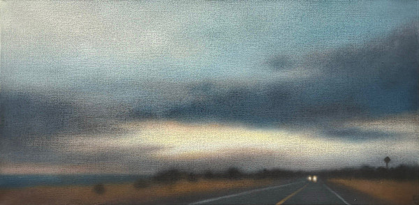 Sky over Seaside Road by Christie Scheele