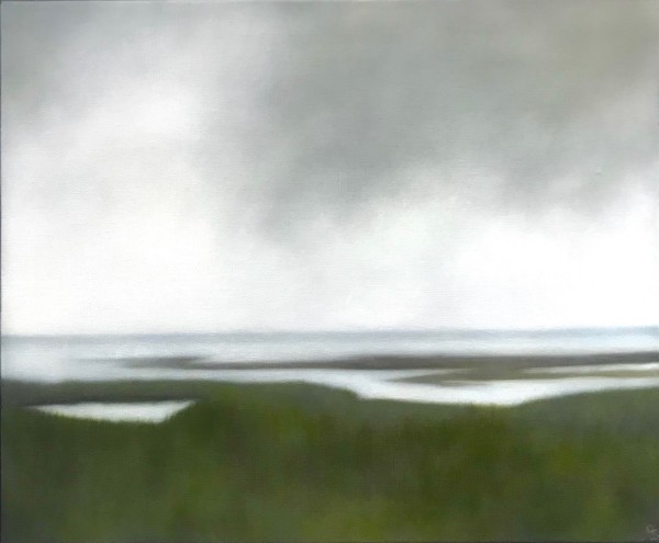 Soft Rain Over Flats by Christie Scheele