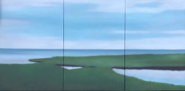 Tidal Pools with Blue Horizon by Christie Scheele, Image 1.