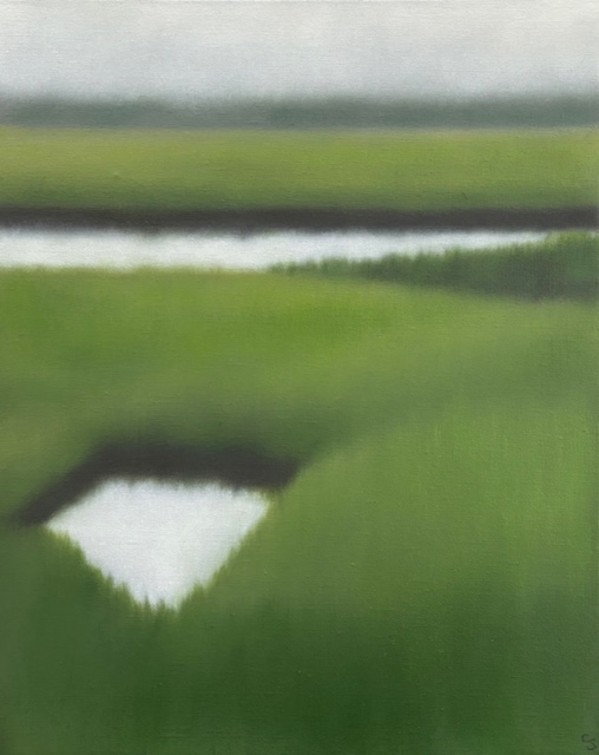 White Light/Green Marsh by Christie Scheele, Image 1.