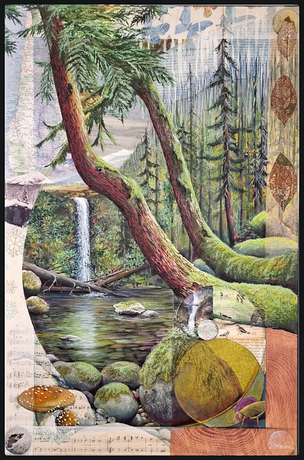 Hike to Multnomah by Debra Sue Solecki