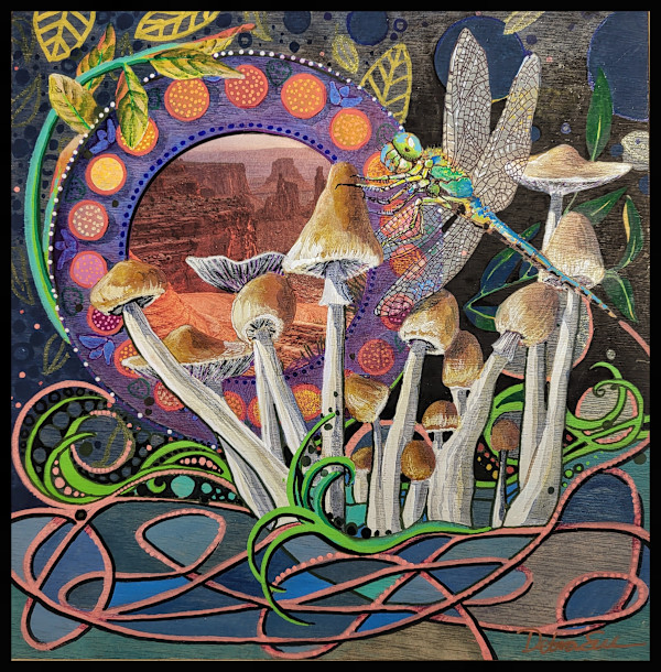 Mycelial Messenger by Debra Sue Solecki