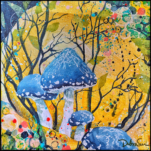 Blue Caps by Debra Sue Solecki