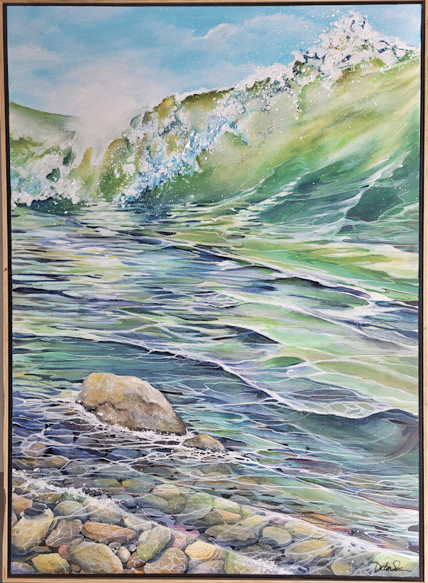 North Bass Backwash by Debra Sue Solecki