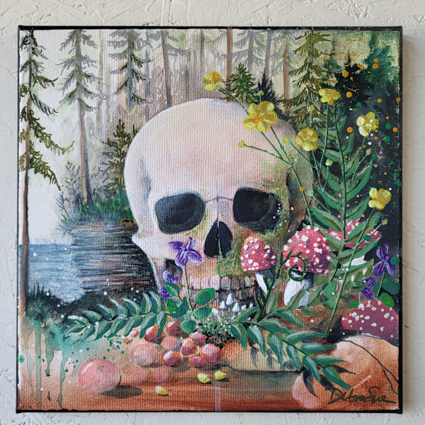 Life Cycle - Woodland by Debra Sue Solecki