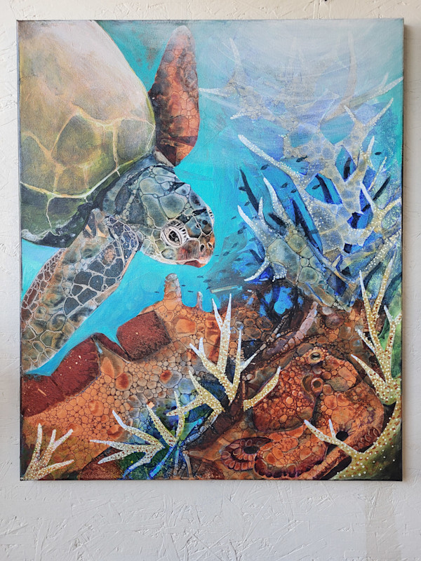 Hiding in the Staghorn by Debra Sue Solecki