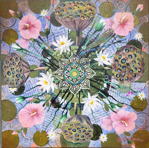 Marsh Mandala by Debra Sue Solecki