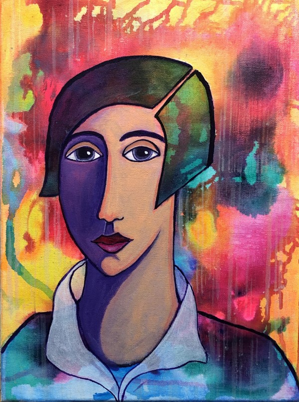 Soulful-Eyed Girl by Lynne Mizera