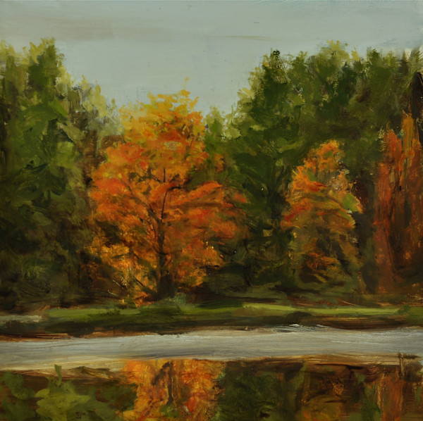 Autumn at Lone Lake by Rosie Brouse Fine Art