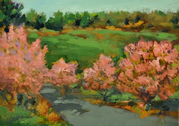 Doc Savage Plum by Rosie Brouse Fine Art
