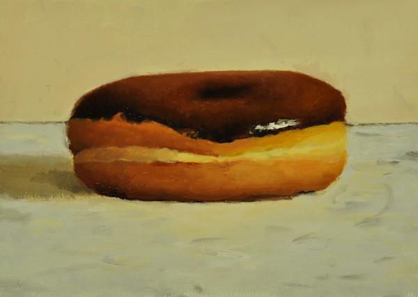 Chocolate Donut by Rosie Brouse Fine Art, Image 1.